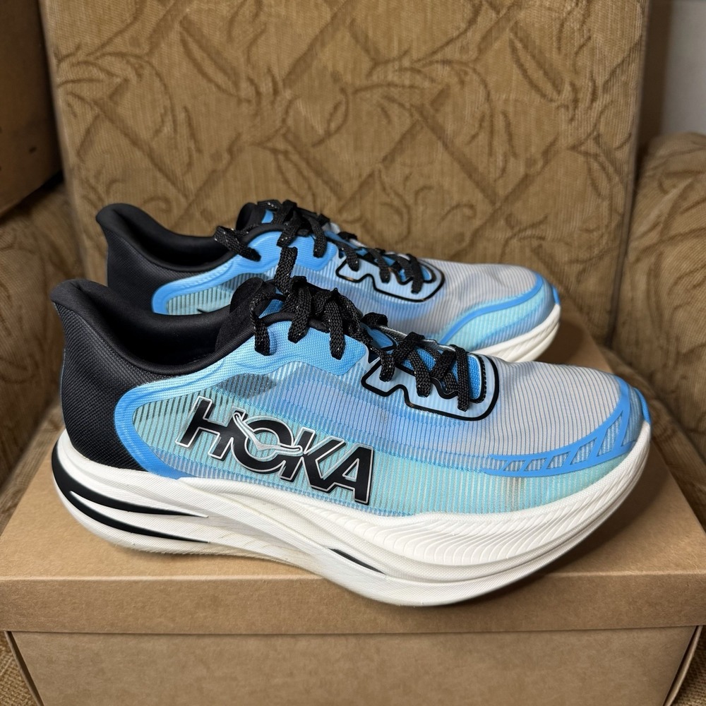 Hoka One One Cielo X1 2.0 Women's‎ 11 Men's 10 Skyward Blue Shoes 1162053-SKYW - Picture 4 of 10